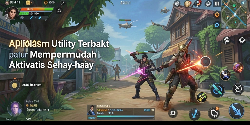 Tampilan utama aplikasi DEMI11 dengan antarmuka yang ramah pengguna.