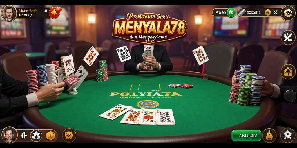 Tampilan gameplay seru dari MENYALA78 dengan pemain nyata.
